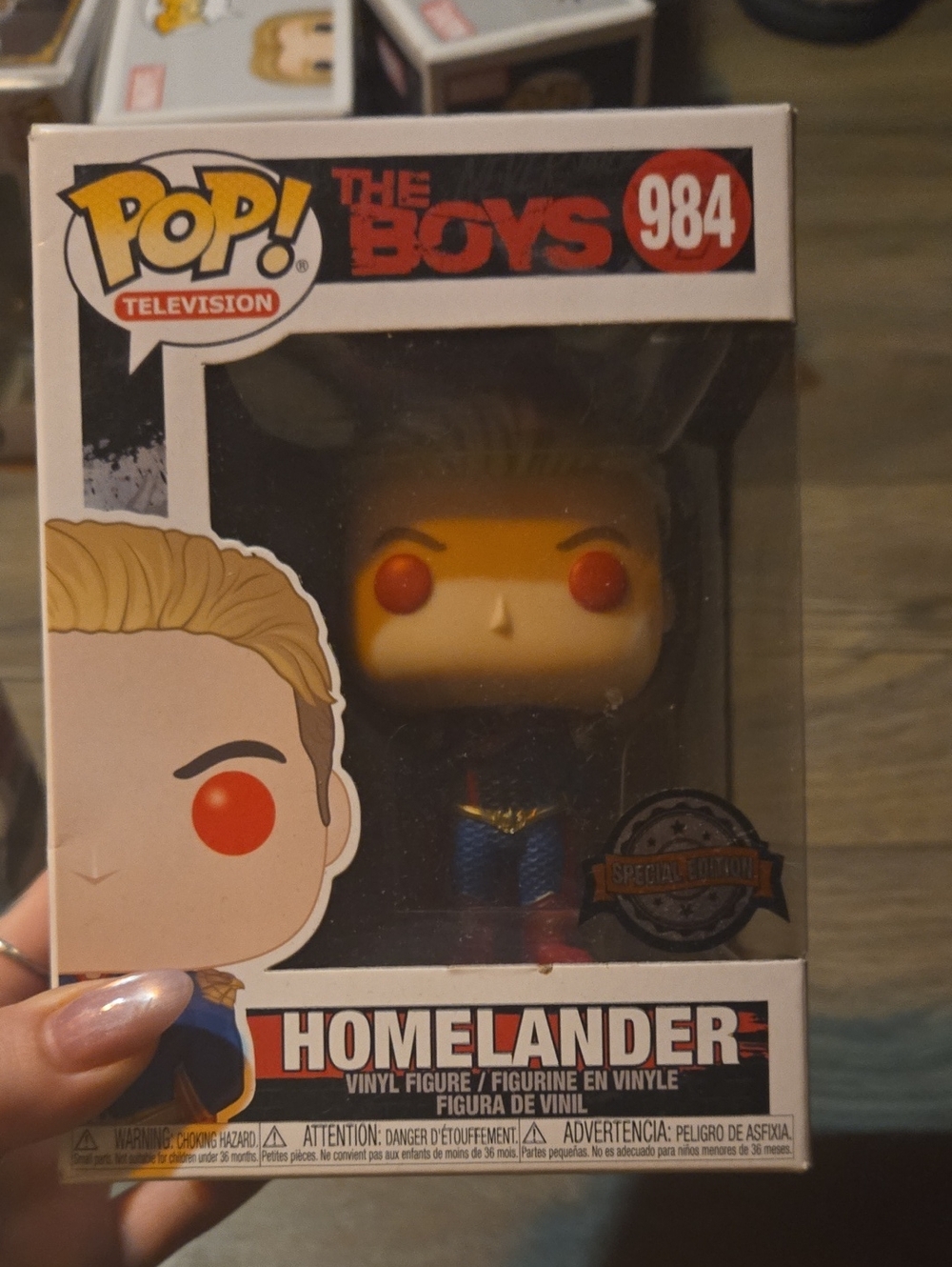 Funko Homelander Vinyl Figure - Red, Blue & Gold